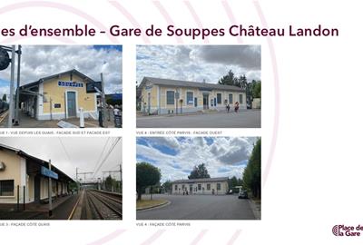 Gare de Souppes - Château-Landon